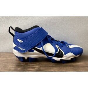Nike Force Trout 7 Keystone Baseball Cleats Blue/White | Size 10.5